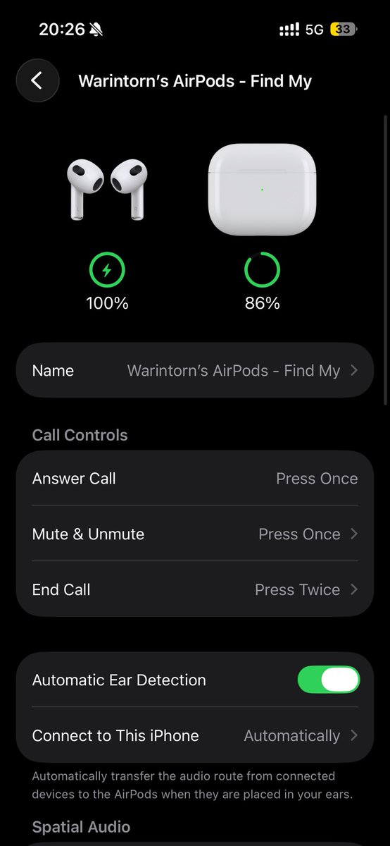 Ryouready4it's tweet photo. Airpods Gen 3 ส่งต่อ 2,000฿ (แยกเคส 1,000฿, หูฟังข้างซ้าย 1,000฿)
*หูฟังข้างขวาเสีย
 #airpodsมือสอง #ส่งต่อairpods #Airpodsมือ2 #ส่งต่อไอโฟน #ส่งต่อมือสอง https://t.co/HsGRh6oE3C