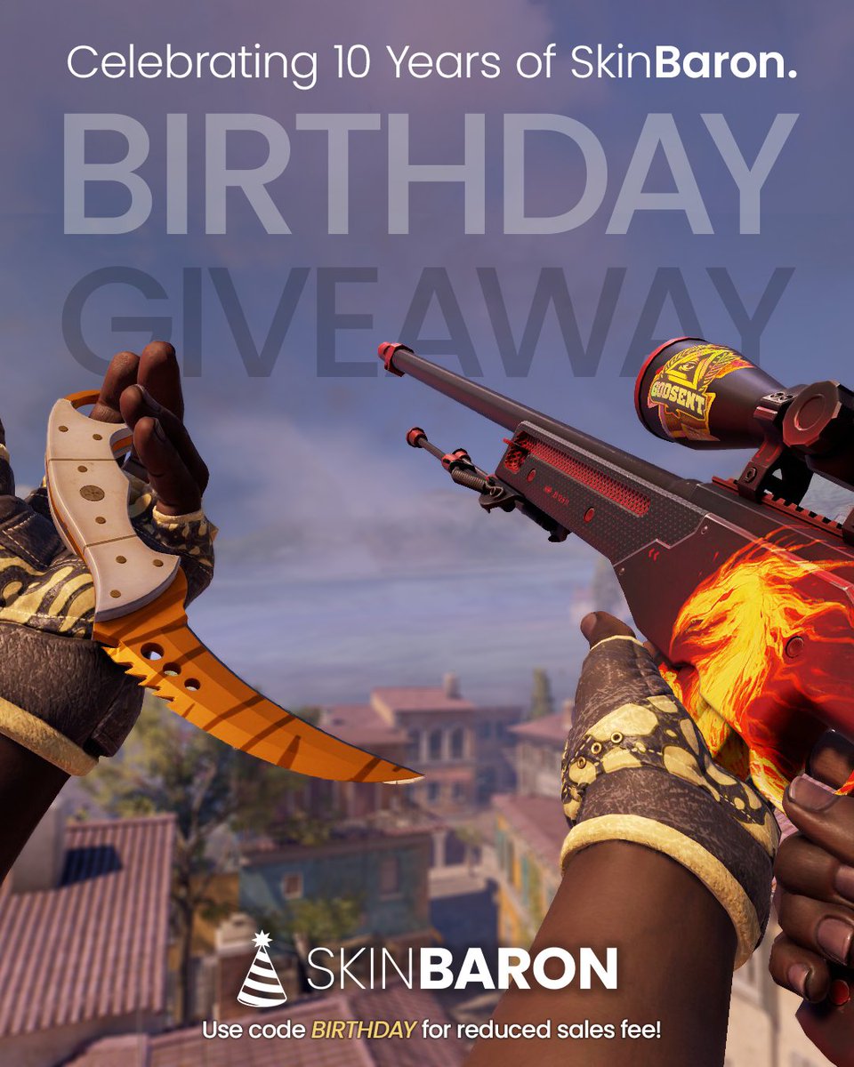 SkinBaron.com tweet media