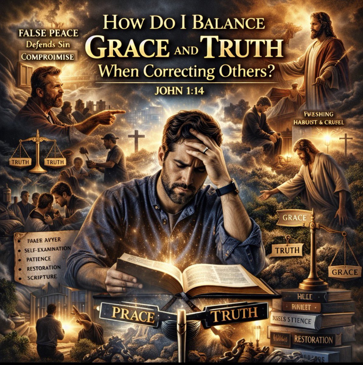 Religious Balance How Do I Balance Grace and Truth When Correcting Others? Introduction ...