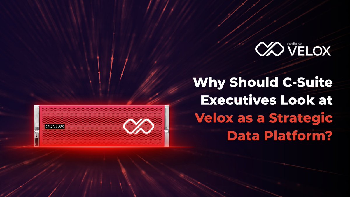 netwebtech's tweet photo. Storage is no longer just IT infrastructure. For today’s C-suite, it is a strategic lever for cost optimization and smarter hybrid cloud control. ParallelStor Velox helps enterprises turn fragmented data into a secure and business-ready asset: https://t.co/mmAJajgZjz . . #Velox https://t.co/Q0jMf7hK5K