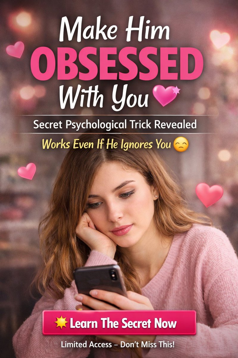 sanjujana369's tweet image. Make him obsessed with you 💖
👉 tinyurl.com/becomehisobses…

#DatingTips #LoveAdvice #trendingUSA