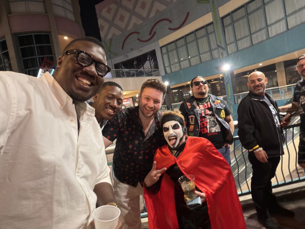 Met a member of <a href="/DanhausenAD/">Danhausen</a> helpers!

#wwe #wrestlemania