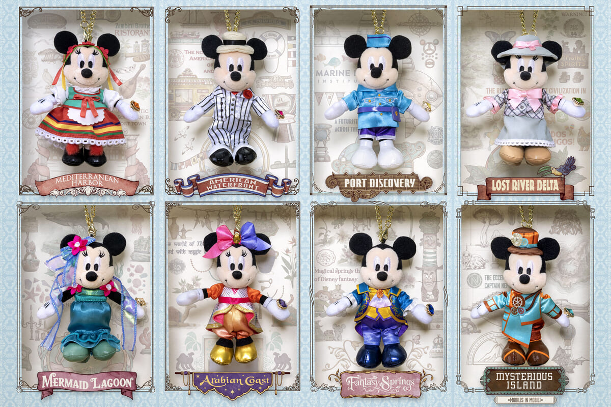 東京ディズニーシー25周年グッズ 5月25日より発売 8つのテーマポートと