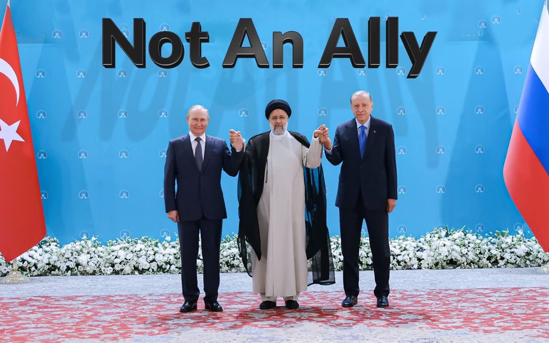 benrothofficial's tweet image. #Turkey is not our ally but a threat against #Europe and the #US