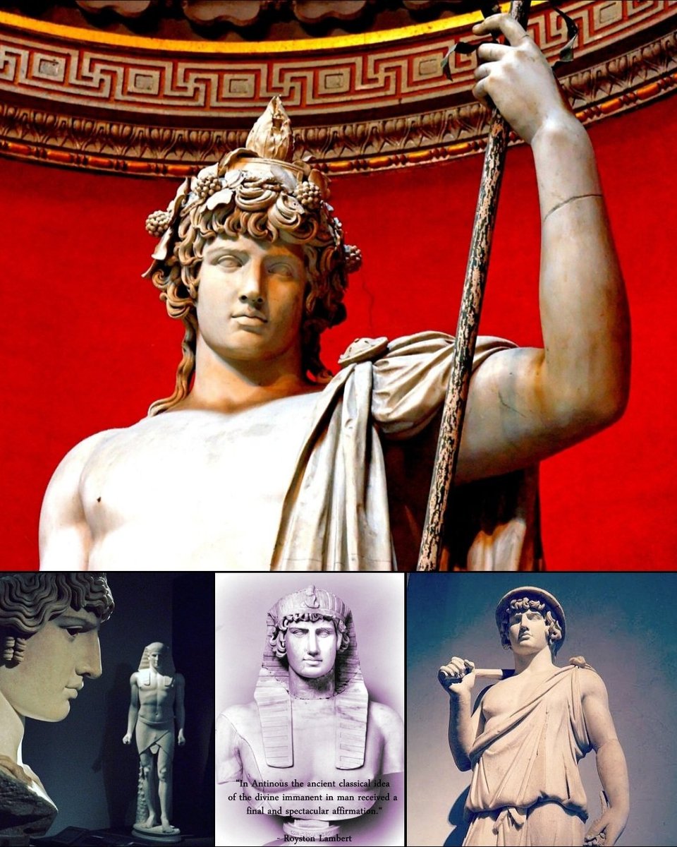 RT by @mikenov: 🪷 There is a popular misconception that Antinous was underage when his relationship with #Hadrian started. But there is no historical evidence that their relationship began before he was a legal adult. All sculptural art, without exception, depicts #Antinous as a mature male.… pic.