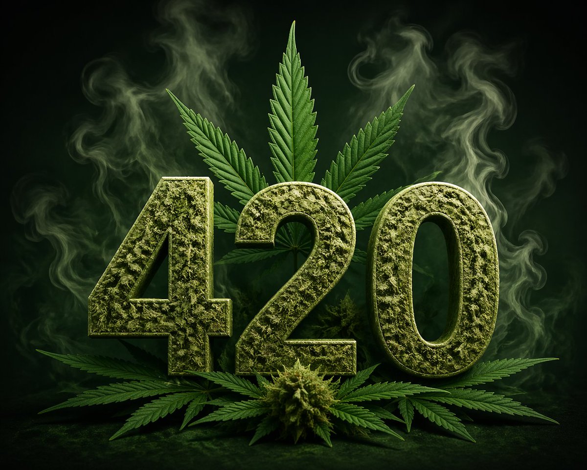Avkrim's tweet photo. Ha en trevlig 420-dag! 🤩🥦 https://t.co/Z3T18m90kP