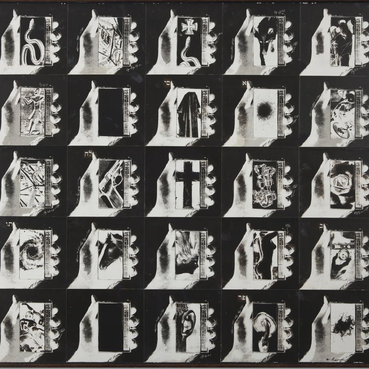 JRP_Editions's tweet photo. Wallace Berman's solo exhibition "It Don’t Mean a Thing (If It Ain’t Got That Swing)" is currently on view at Michael Kohn Gallery in Los Angeles, until April 25!⁠
⁠⁠
🔗 Discover more about the artist https://t.co/iOA0aD2JZy https://t.co/F1dpOvtK7p