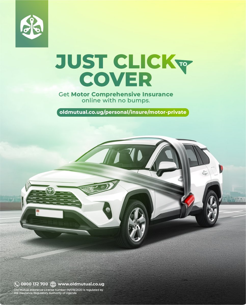 OldMutualUganda's tweet photo. That sudden moment on the road? 

You can’t predict it, but you can be ready. With the Old Mutual Motor Comprehensive Insurance, we cover your car for accidental damage, theft, fire, and third-party liabilities anywhere in East Africa. 

All you have to do is click here: https://t.co/dLa2zcQwJn and get covered in no time. No long forms, no queues!

#WeAreOldMutual