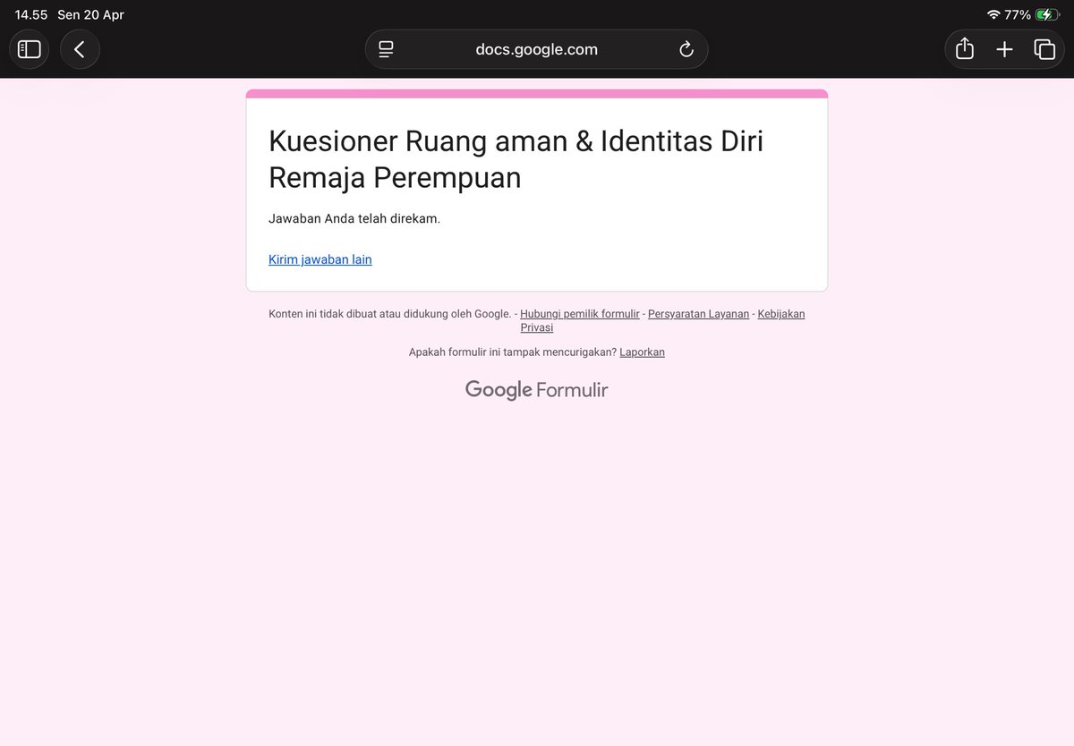 𐙚 butuh 135 responden tweet media