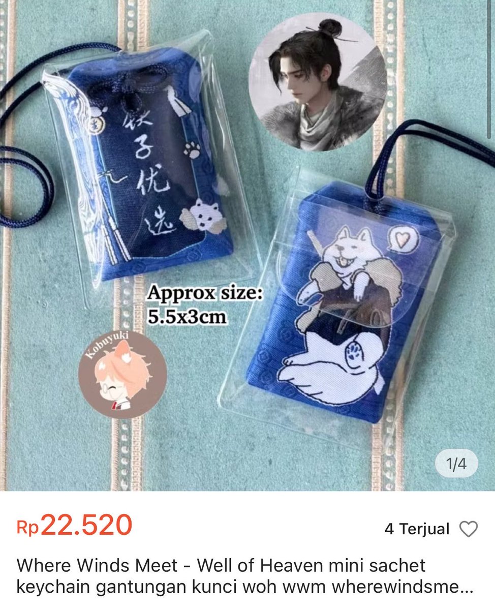 kobutochi's tweet photo. 🇮🇩 Where winds meet dried tea leaf scented amulet restocked~
•Uncle Jiang pouch: https://t.co/v675yJj7o6
•WoH tea pouch: https://t.co/aYhVEXcdVD
•NMW tea pouch: https://t.co/5pXrKim54B
.
.
#wanttosell #merch #merchandise #wts #wwm  #wherewindsmeet #warungwwm #jiangyan https://t.co/EfwI501OiK