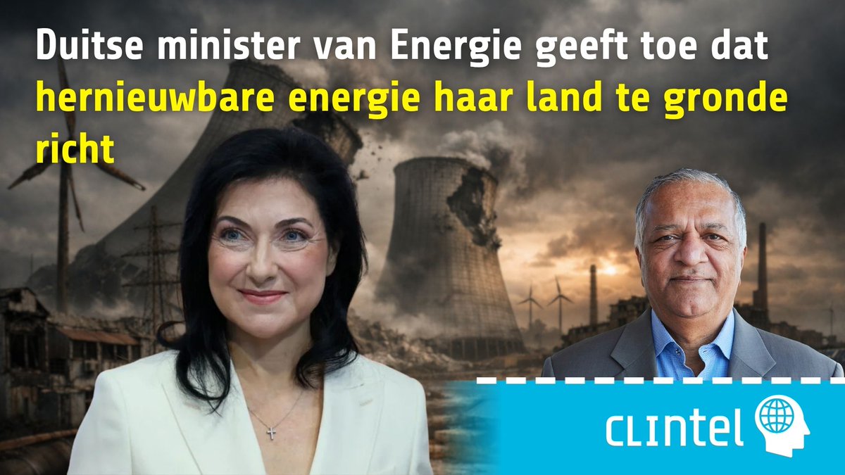 “Eén feit is te lang verzwegen: een energietransitie die de systeemkosten negeert, zal het land ruïneren dat ze beweert te redden.”

Duitse minister breekt met het narratief: het model faalt en de schade is al zichtbaar. Industrie krimpt, kosten exploderen. Hoe lang blijft Europa
