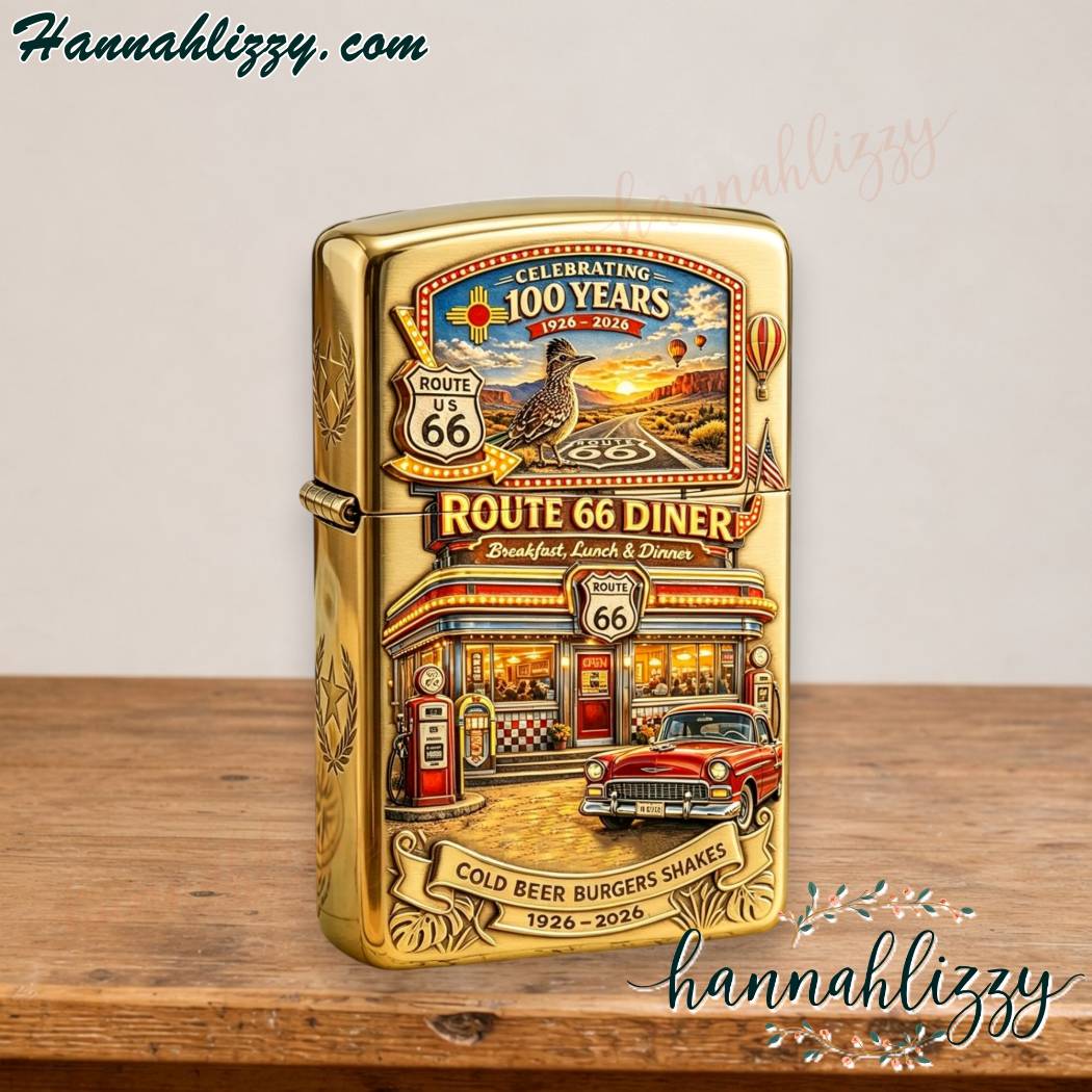 Hannahlizzy_y's tweet image. Route 66 100th Anniversary Gold Zippo Lighter 🛣️🔥
Celebrate a century of freedom, road trips, and timeless American spirit. A tribute to the легендарный highway that never fades.
#Route66 #100thAnniversary #ZippoLighter
Buy here: hannahlizzy.com/product/route-…