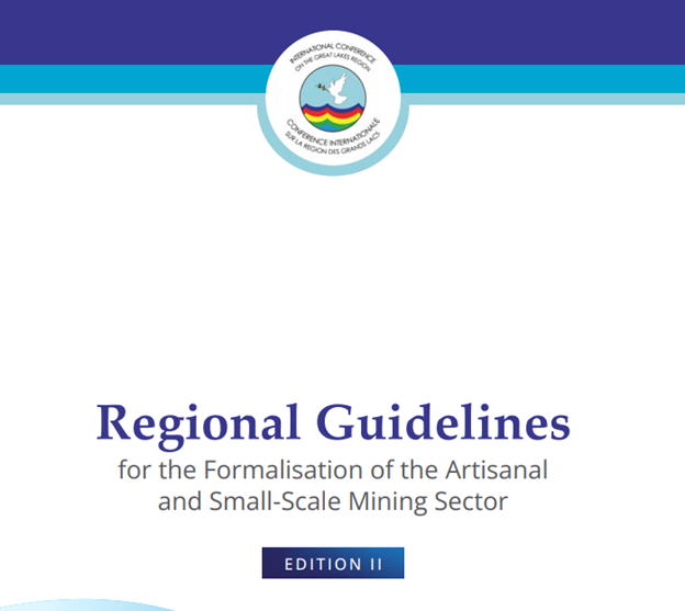 _ICGLR_'s tweet photo. The newly released  ASM Guidelines promote a multi-stakeholder approach to formalization:
✔️ Stronger governance
✔️ Better access to land, finance &amp; services
✔️ Inclusion of youth &amp; women
✔️ Responsible supply chains &amp; value addition https://t.co/HvCvEgVh7W