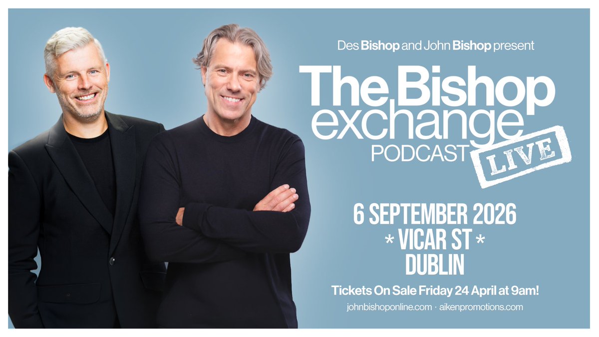 John Bishop tweet media