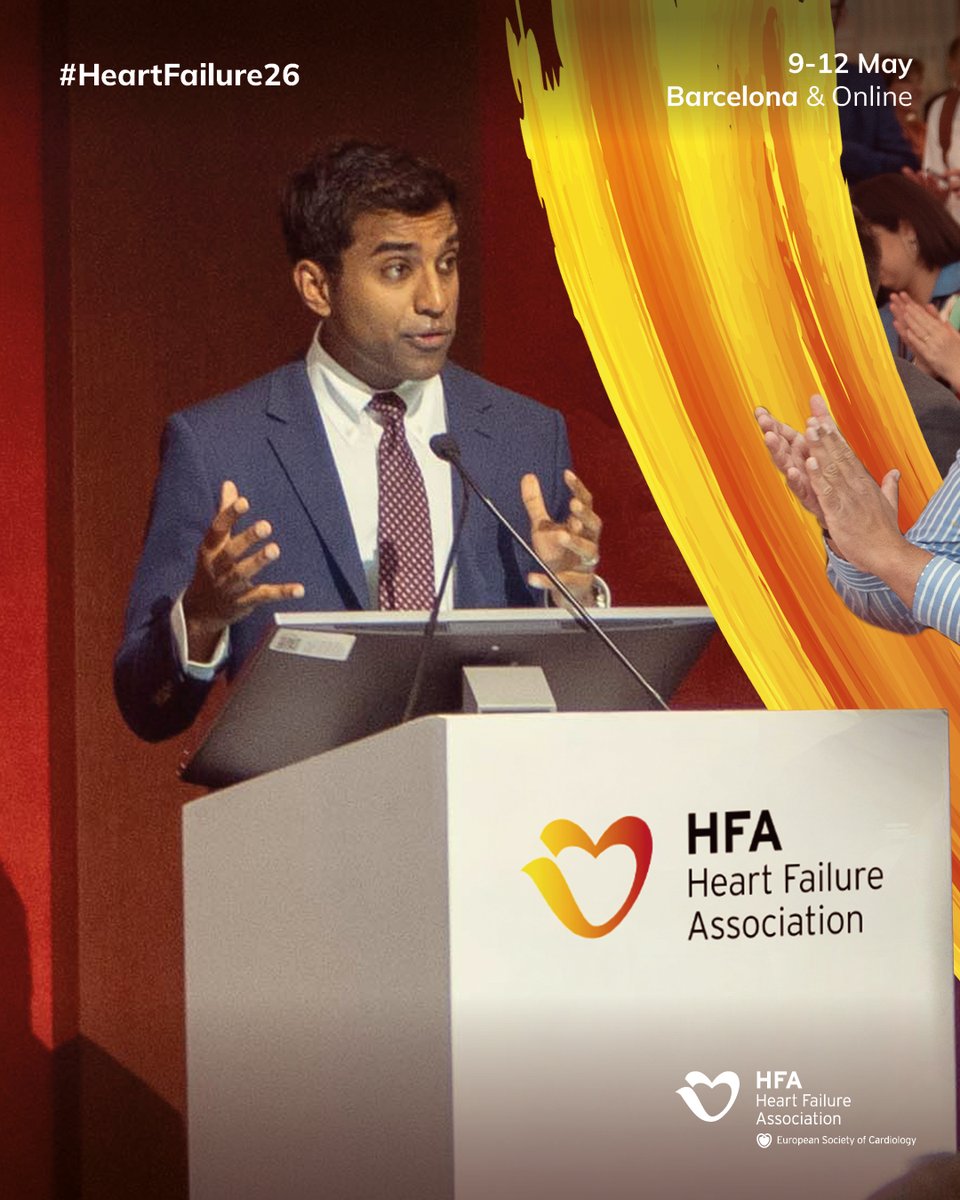 escardio's tweet image. #HeartFailure26 is just weeks away – join the movement in Barcelona &amp;amp; Online. 

Across four dynamic days, experience a Scientific Programme designed to power the evolution of care. 

Unable to travel? Join Online for live sessions, on-demand access &amp;amp; CME accreditation.