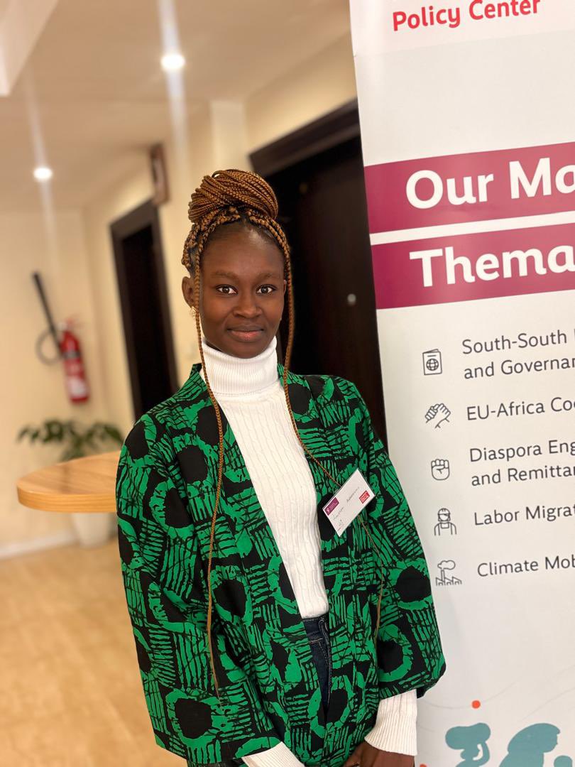 MissKwaji's tweet image. Representing West Africa at PCCC’s first in-person convening—sharing realities at the intersection of gender, climate, and mobility with global leaders, researchers, and activists.

#ClimateAction #Gender #Africa #ClimateMobility #PCCC