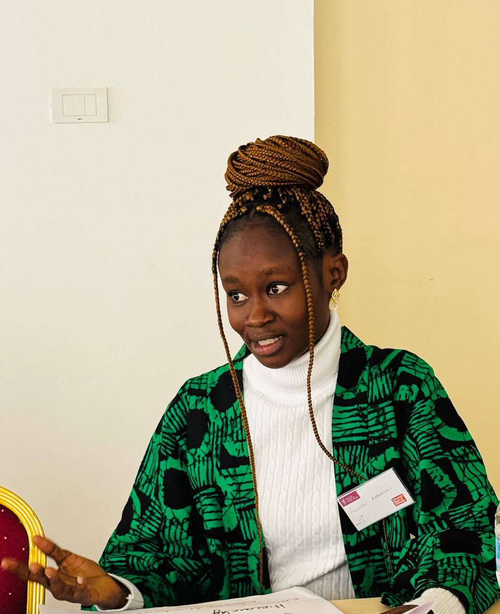 MissKwaji's tweet image. Representing West Africa at PCCC’s first in-person convening—sharing realities at the intersection of gender, climate, and mobility with global leaders, researchers, and activists.

#ClimateAction #Gender #Africa #ClimateMobility #PCCC