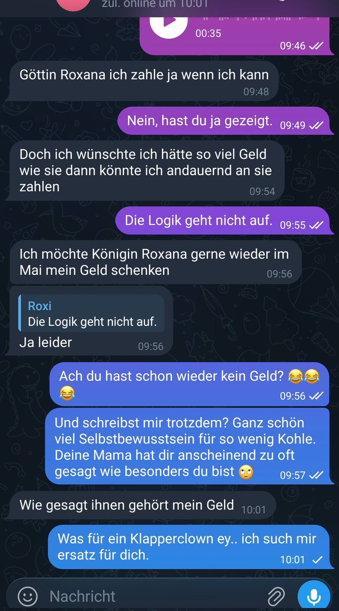 Herrscherin Lady Roxana tweet media