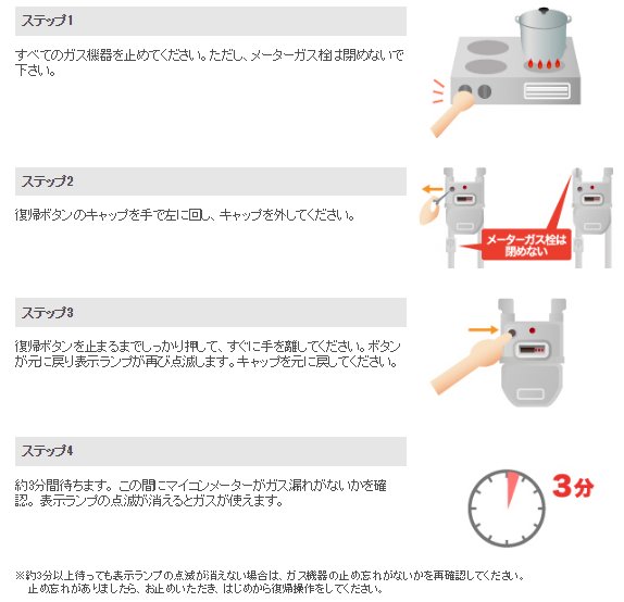kitagasjp's tweet photo. 地震による強い揺れで、安全装置が作動しマイコンメーターがガスを遮断している場合があります。ガスをご使用になる際には、北ガスホームページに掲載の「北ガスからのお知らせとお願い」をご確認ください。https://t.co/Rr0oUf05gv https://t.co/b29ZjKBy69