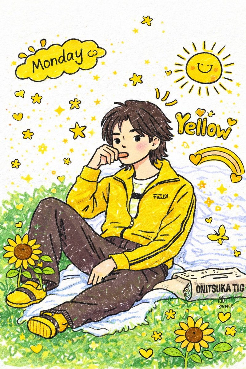 KittyPhyu330's tweet image. If I could be a color ✨
On a Monday, I’d choose yellow 💛

Soft yet bright,
like morning sunlight,
like a fresh beginning,
like hope quietly glowing.

I just want to warm hearts
and make someone smile 🌼

#hirunkit_ #Monday #Yellow