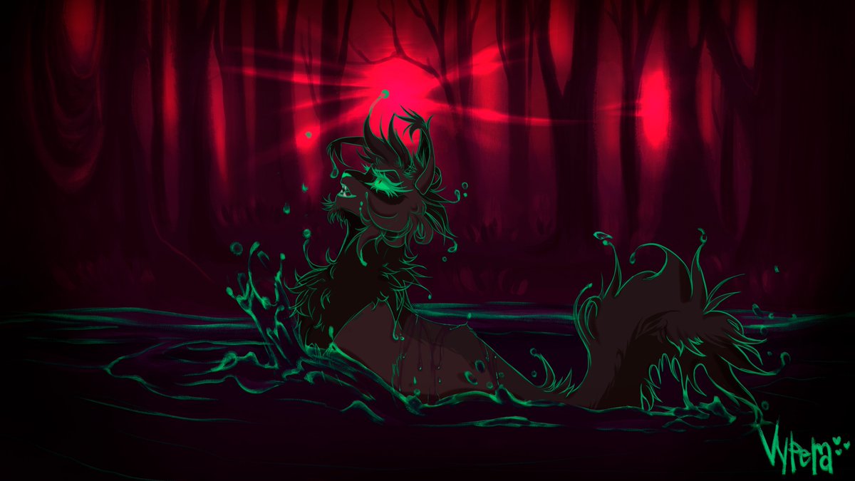 Ubiquitxus0's tweet photo. #evilhollyleaf fanart for the evil hollyleaf map 7 devils. https://t.co/fhxBuYSGag