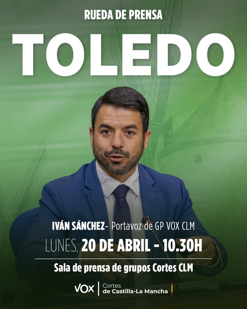 VOX Castilla-La Mancha tweet media