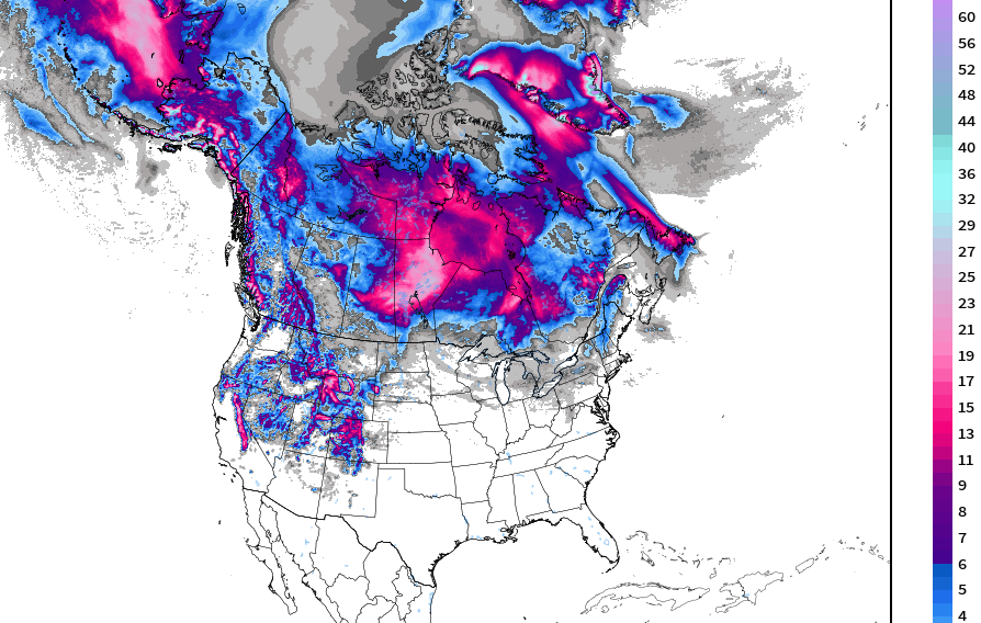 Electroversenet's tweet image. Northern Hemisphere snow mass is surging into late April, with satellite data showing a surplus of roughly +400 gigatons above the 1982–2012 norm.

Full breakdown (and more): electroverse.substack.com/p/record-april…