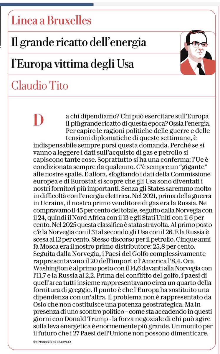 FranFerrante's tweet image. #sapevatelo

#energia #fossile #Trump