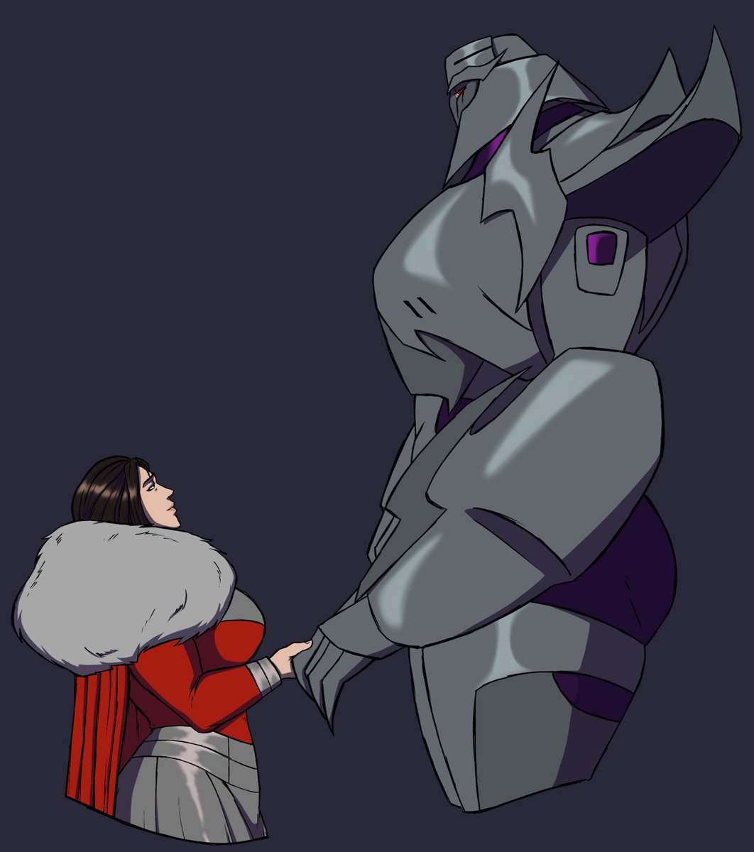 Av3rageJan3's tweet photo. Go my Thraggatron yuri!!!

#Invincible #Transformersprime https://t.co/XBKjbITg55