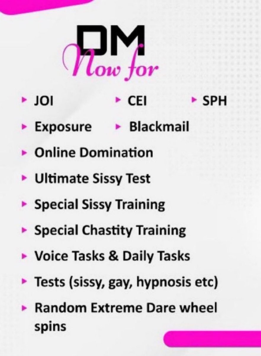 THE PERFECT SISSY FEMINIZATION SCHOOL 👯 tweet media