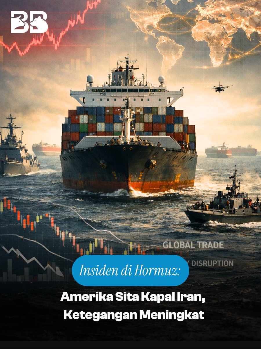bullandbear_id's tweet image. 🚨 AS menyita kapal Iran di Selat Hormuz, memicu eskalasi konflik dan meningkatkan risiko gangguan pasokan energi global. 👀 #Oil #Geopolitics

Source: Aljazeera