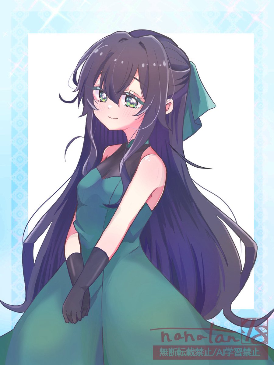 #100カノファンアート 
静さん📖