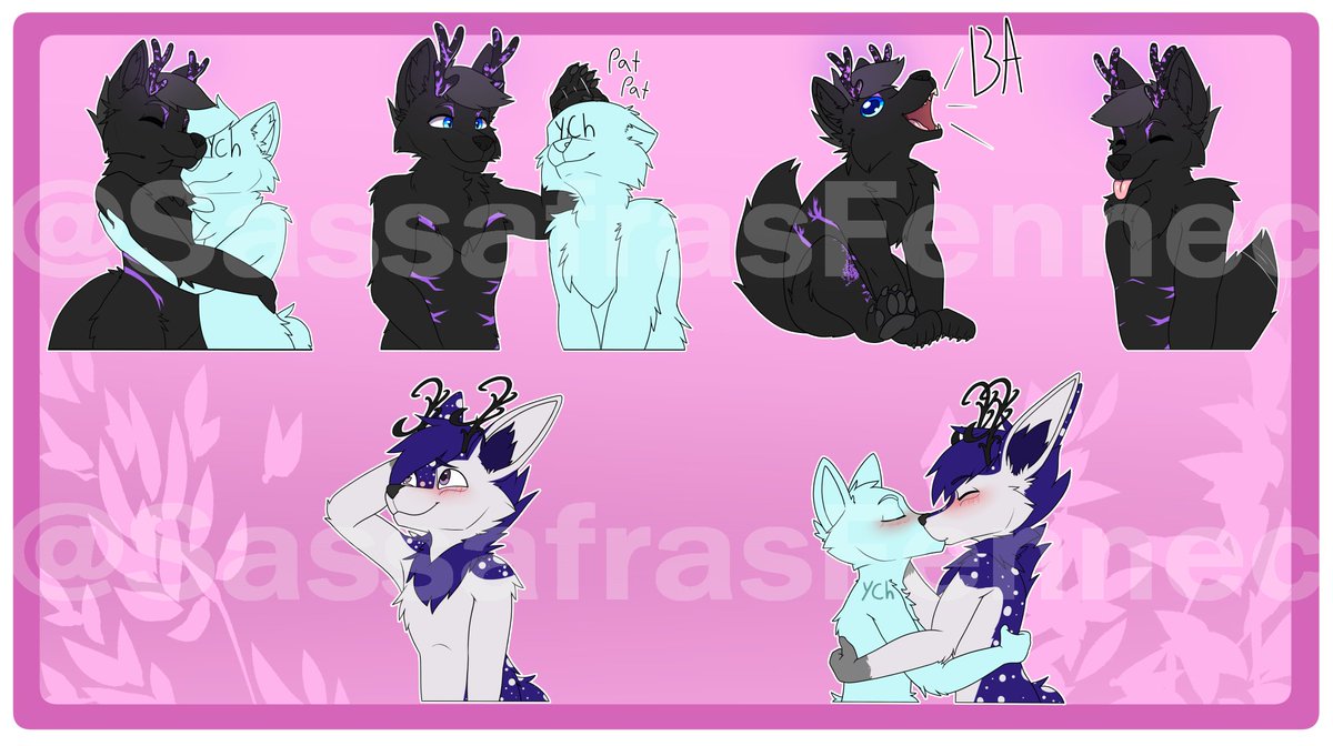 SassafrasFennec's tweet image. just some stickers I have done a while ago for some really cool people

#sticker #stickers #CommissionedArt #furrycommision #furryartists