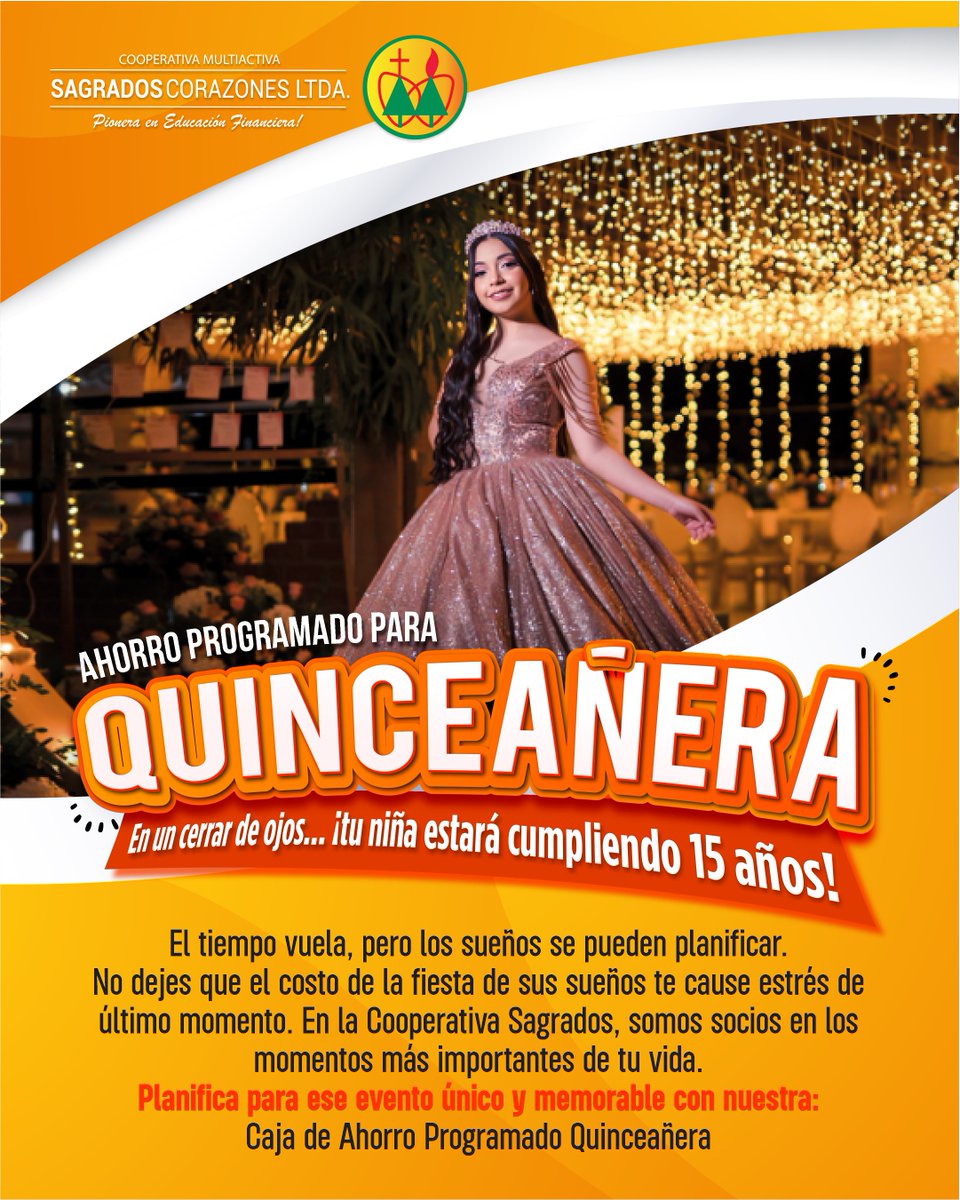 coopssccPy's tweet photo. Con la Caja de Ahorro Quinceañera de la Cooperativa Sagrados, llegás a la meta sin estrés y con el respaldo de una entidad que cuida tus proyectos desde 1988.❤️

Escribinos al WhatsApp:
📲Matriz San Martin: (0972) 493 205
📲Suc. Luque: (0972) 955 891
📲Suc. MRA: (0982) 575 005 https://t.co/64aCnSTo32