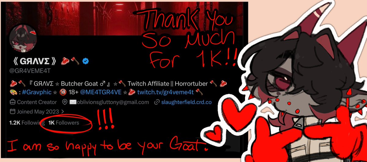 《 GЯΛVΣ 》🥩🪓 tweet media