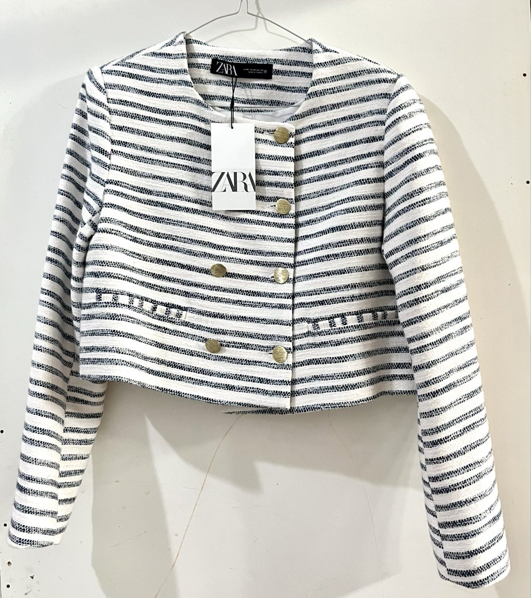 prelovedandd's tweet photo. wts blazer tweed zara size m like new tag 
hb 1.300k

800k (nego) 
via 🍊
#zonauangㅤ #zonabu https://t.co/f5M6BDiUKG