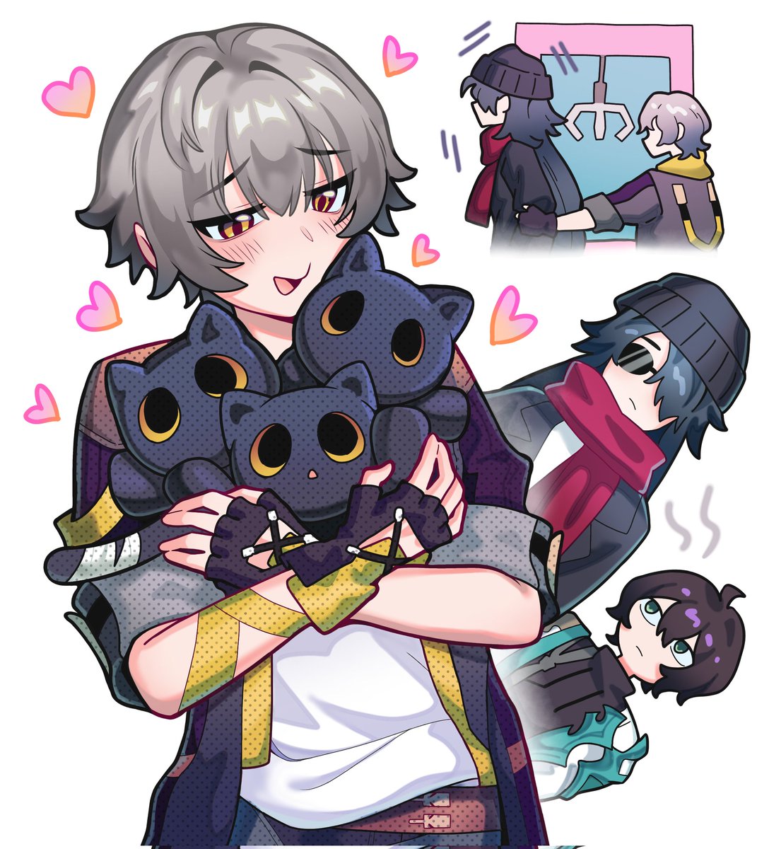 Pha18M's tweet photo. 🐱🐱🐱
#刃穹 #bladecae https://t.co/hNrd4sQ9MP