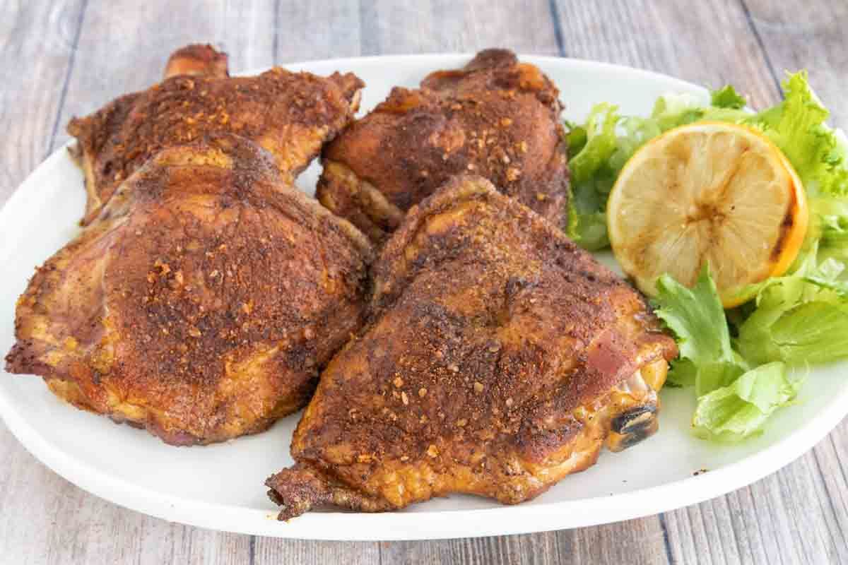 AskChefDennis's tweet image. The juiciest BBQ you’ll make all year. 🍗🔥 These Smoked Chicken Thighs are a high-protein, professional-grade win using basic kitchen essentials.

Get the guide: bit.ly/41yKhx7
#BBQ #SmokedChicken #GrillMaster #smokedfood #summerfood