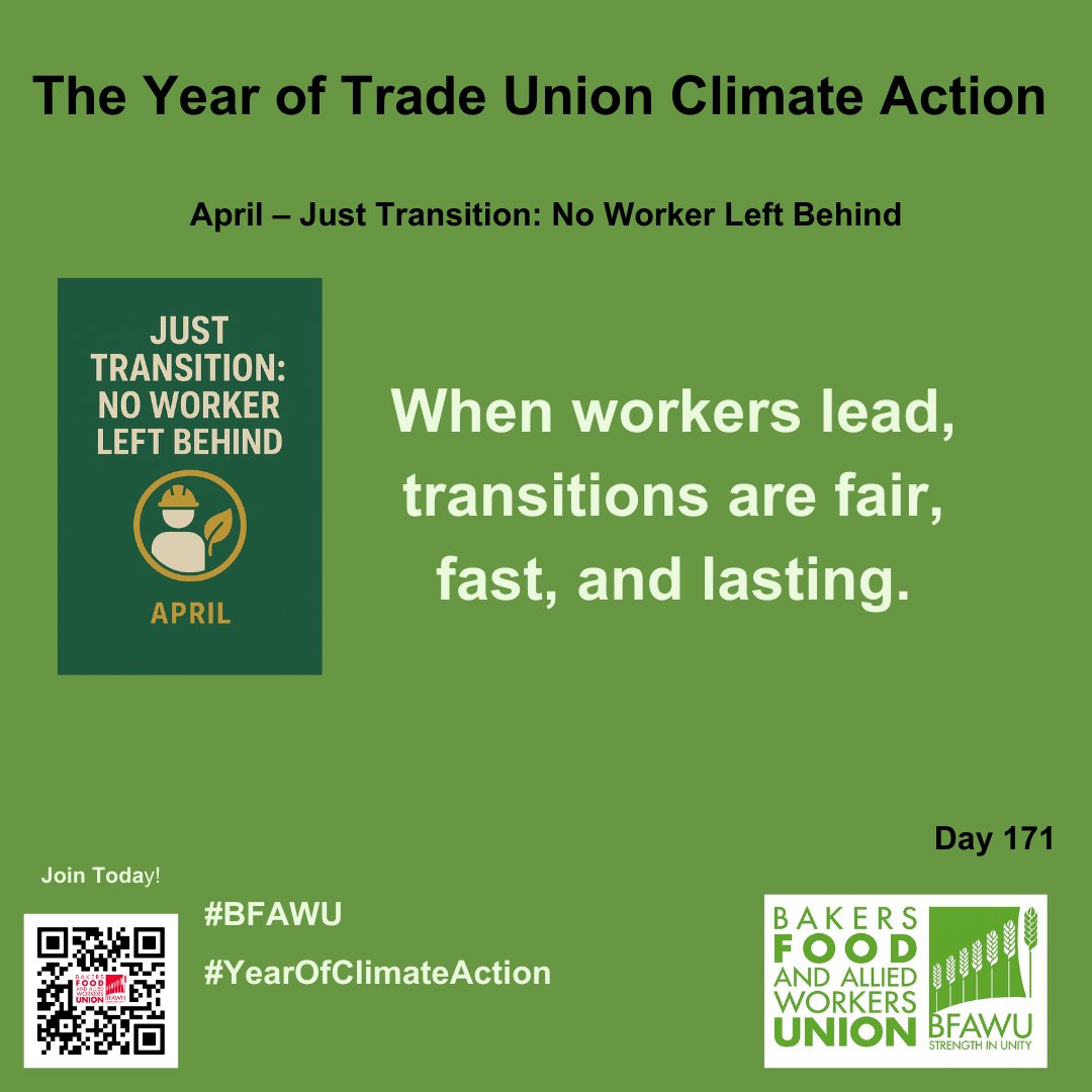 BFAWU Green tweet media