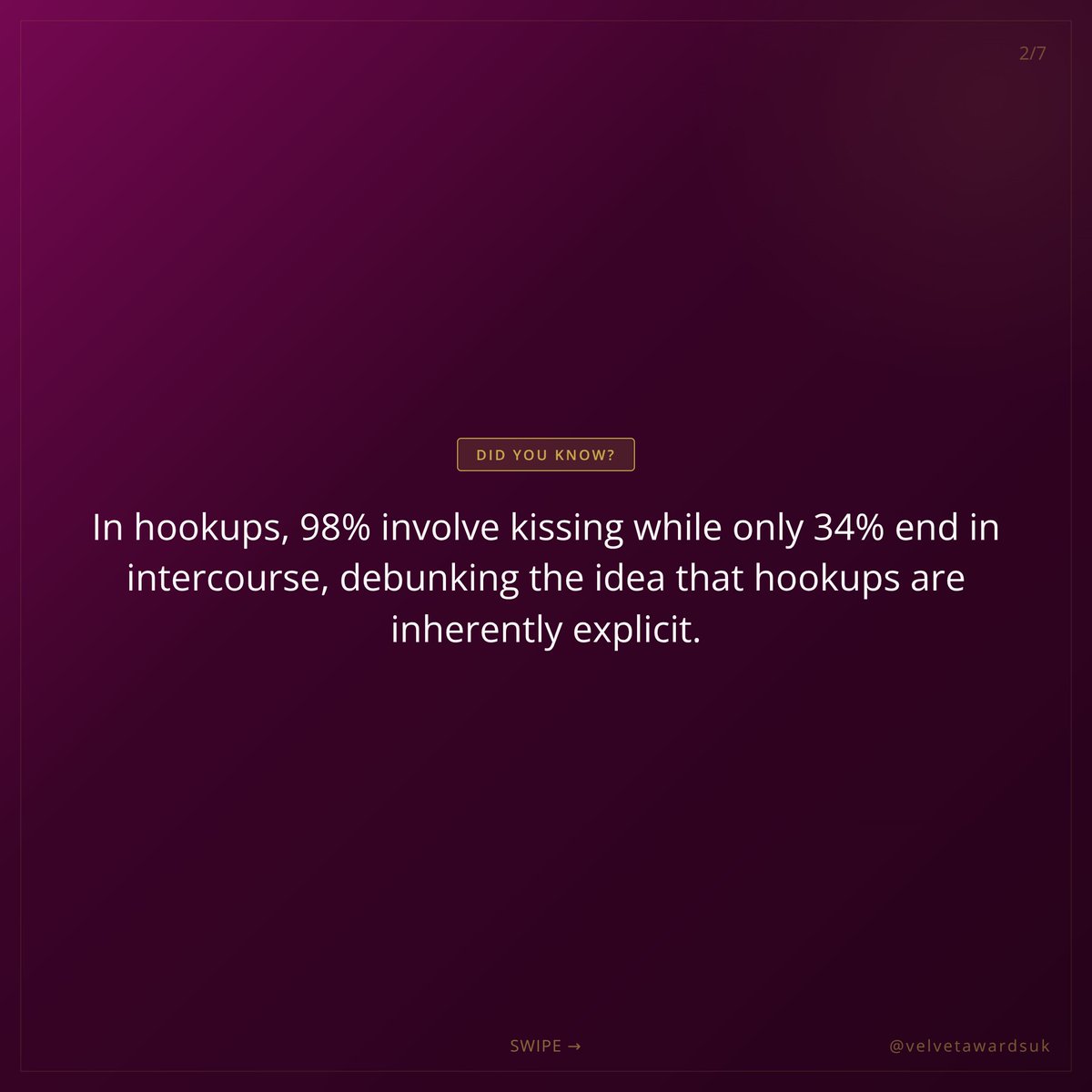 VelvetAwardsUK's tweet image. Hookups vs. relationships: What's really happening behind closed doors? Discover real data on hookup culture. #HookupCulture #RelationshipGoals