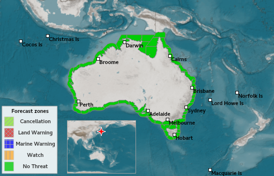 Bureau of Meteorology, Australia tweet media