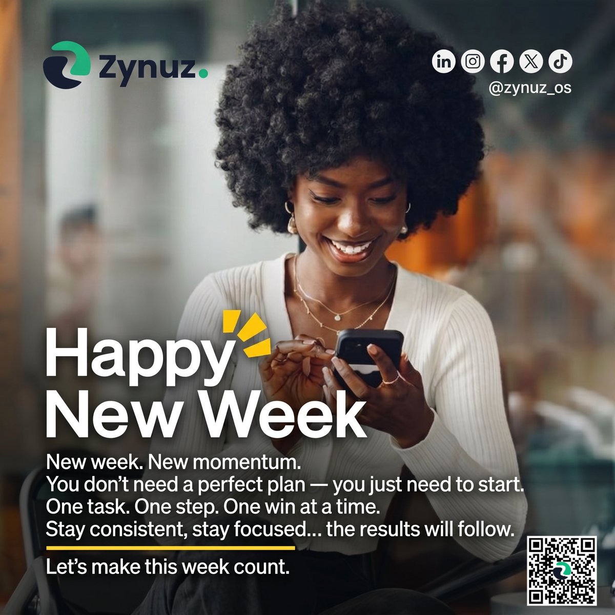 zynuz_os's tweet photo. Happy new week 🦾
#mondaymotivation https://t.co/pIIJztnb9w