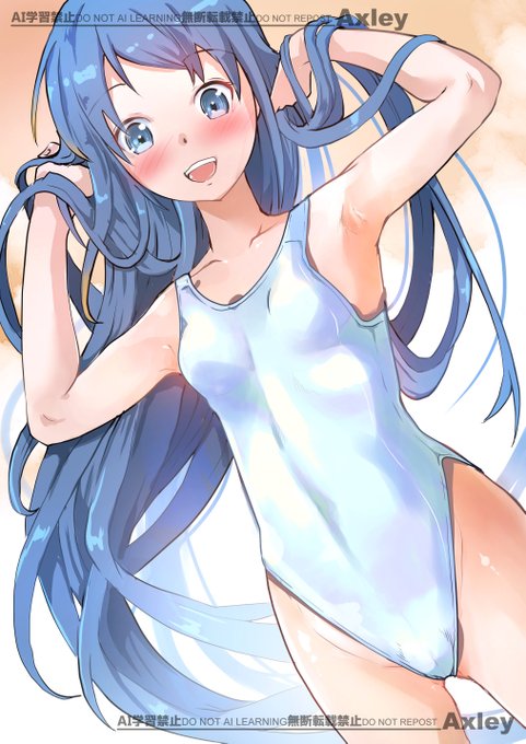 #なんの脈絡もなく水着イラストを再掲して最近フォローしてくれたフォロワーを怖がらせましょう 