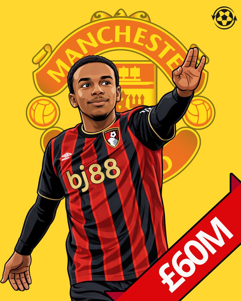 DeadlineDayLive's tweet image. 🚨 Manchester United have been told Bournemouth are OPEN to selling Eli Junior Kroupi this summer — with a fee of around £50–60M expected to get a deal DONE. 💰

The 19-year-old has impressed in his debut Premier League season, scoring 10 goals — and is now attracting strong