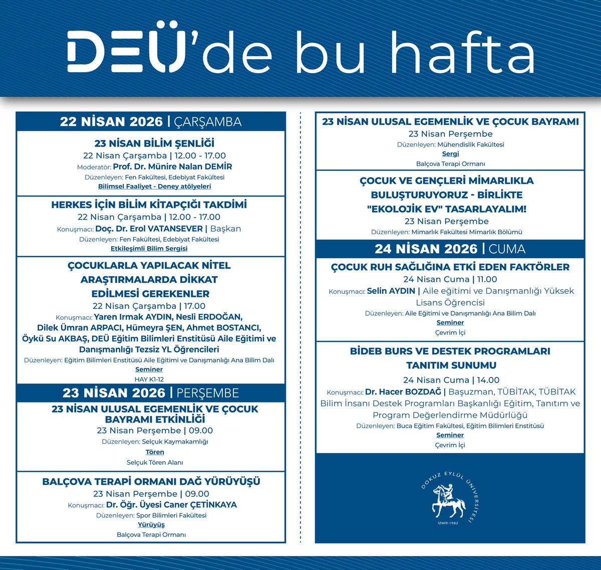 Dokuz Eylül Üniversitesi tweet media