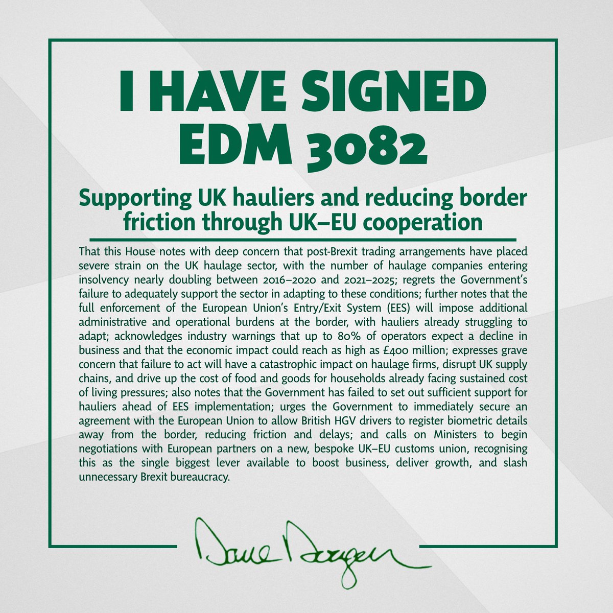 Dave Doogan MP tweet media