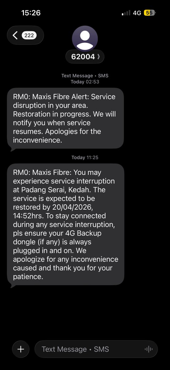 Zaihasrill's tweet photo. @MaxisListens bila nak fix isu ni ya? Dah lebih 12 jam ni https://t.co/3kwsJKyrux