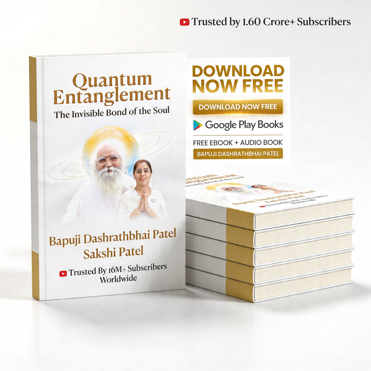 sakshipatel85's tweet image. NEW BOOK RELEASE 📙🎧

Now available on Google Play Books with FREE EBOOK AND AUDIOBOOK. 
Search Bapuji Dashrathbhai Patel or title along with bapuji's full name in the Books section &amp;amp; download now.
#freebook #bookworm #book #books #BookArtWeek #bookaholic #quantumrevolutioninap