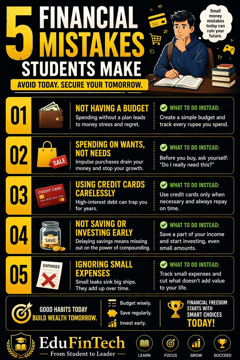 arijit57's tweet photo. #5 #financial @mistakes #students make https://t.co/I6tITuzIR2
