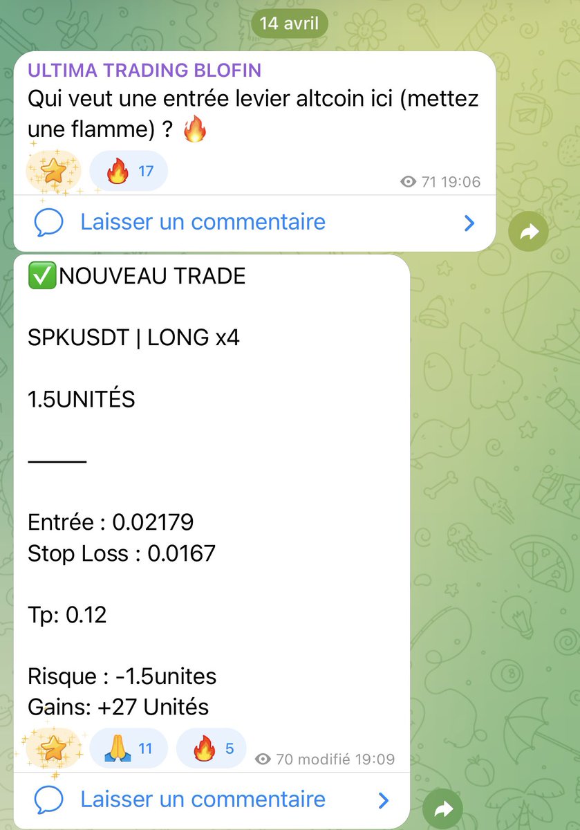 NoctisCrypto's tweet image. 🚨 Ce trade sur $SPK a été donné dans notre groupe privé !

👉 Pendant que certains se disputent encore pour savoir si on a un bottom ou un bear flag sur #Bitcoin, d’autres tradent et encaissent 🏴‍☠️

Le trade est protégé et le SL est en positif 🫡

Check le repost d’@Ardyncrypto